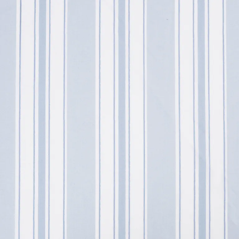 Schumacher Elio Flat Sheet in Blue