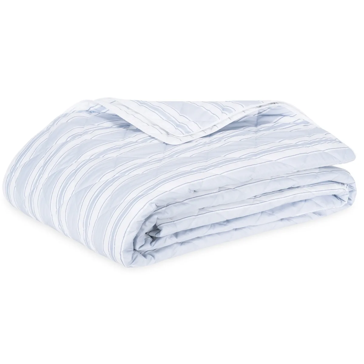 Schumacher Elio Quilt in Blue