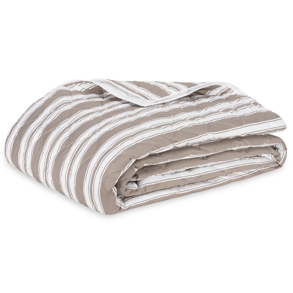 Schumacher Elio Quilt in Mocha