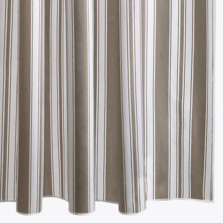 Schumacher Elio Shower Curtain in Mocha (MSC065SHOMC)