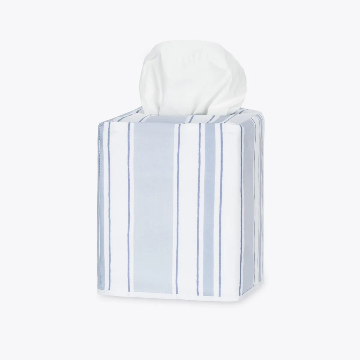 Schumacher Elio Tissue Box Cover in Blue (MSC065TISSUEBL)