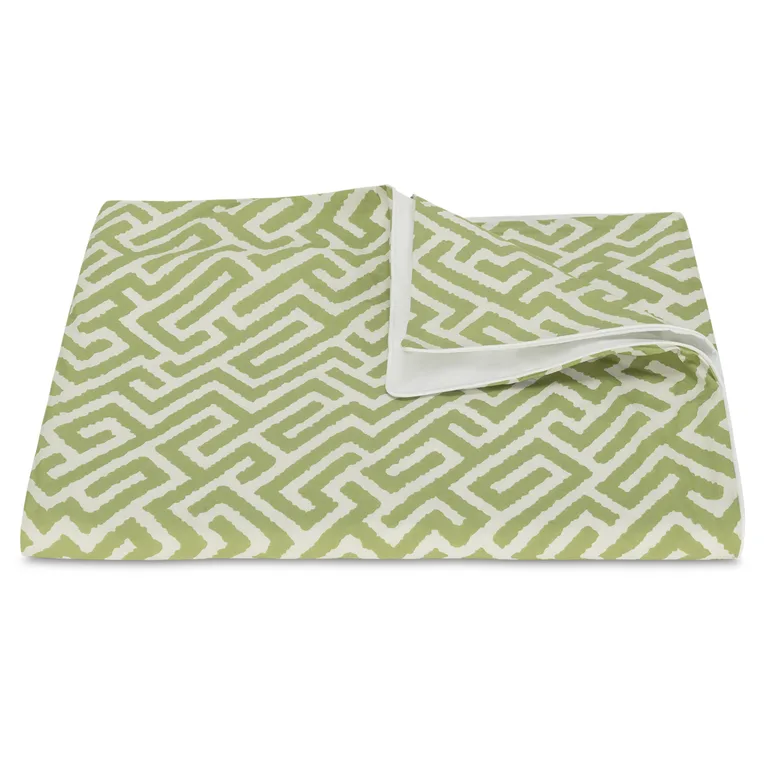 Schumacher Gabriel Duvet Cover in Grass