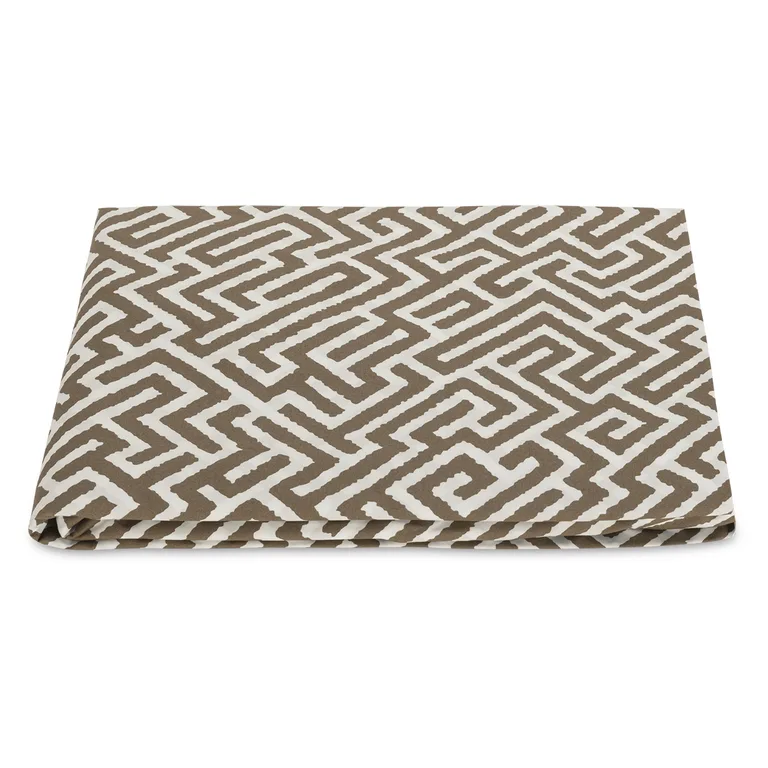 Schumacher Gabriel Fitted Sheet in Mocha