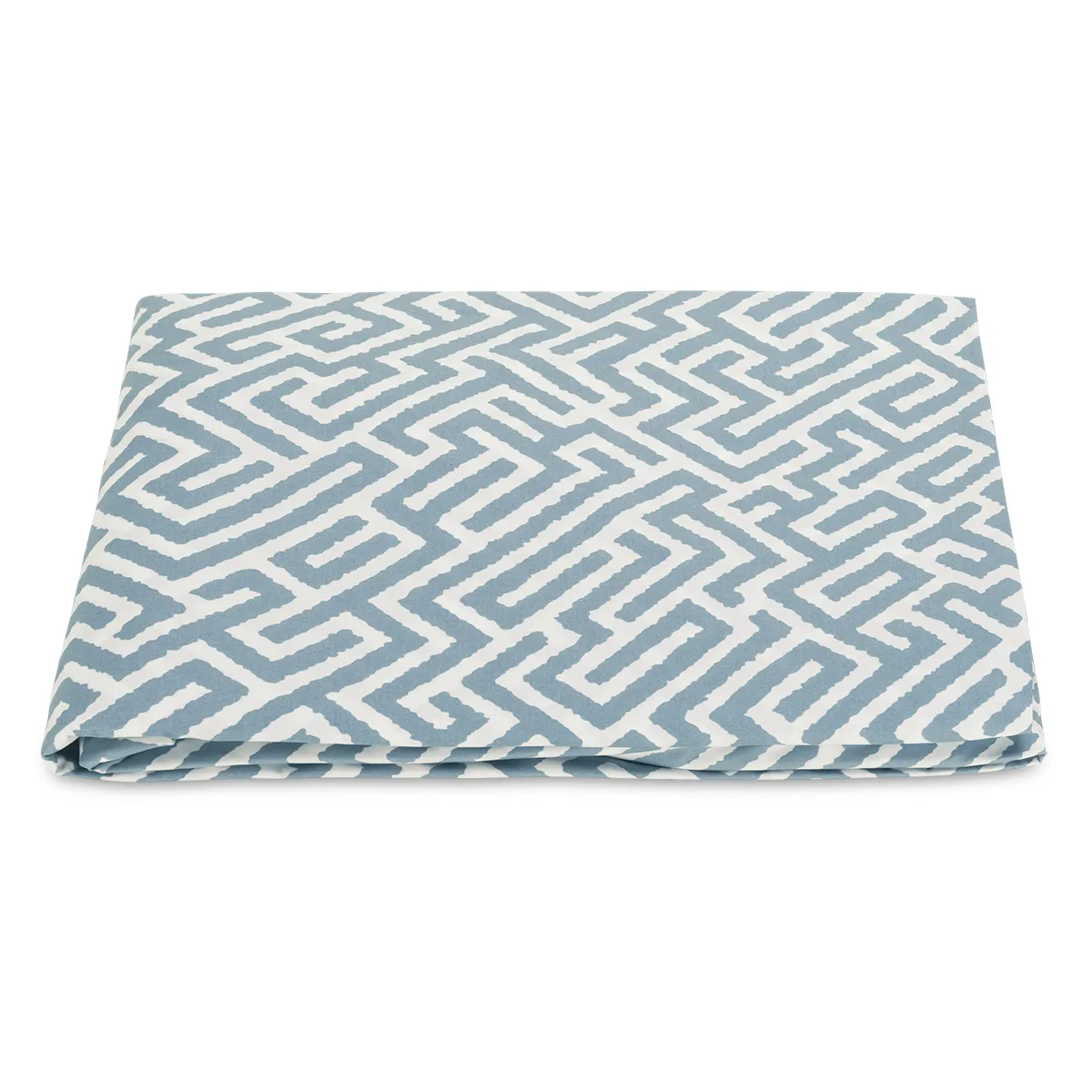 Schumacher Gabriel Fitted Sheet in Stony Blue