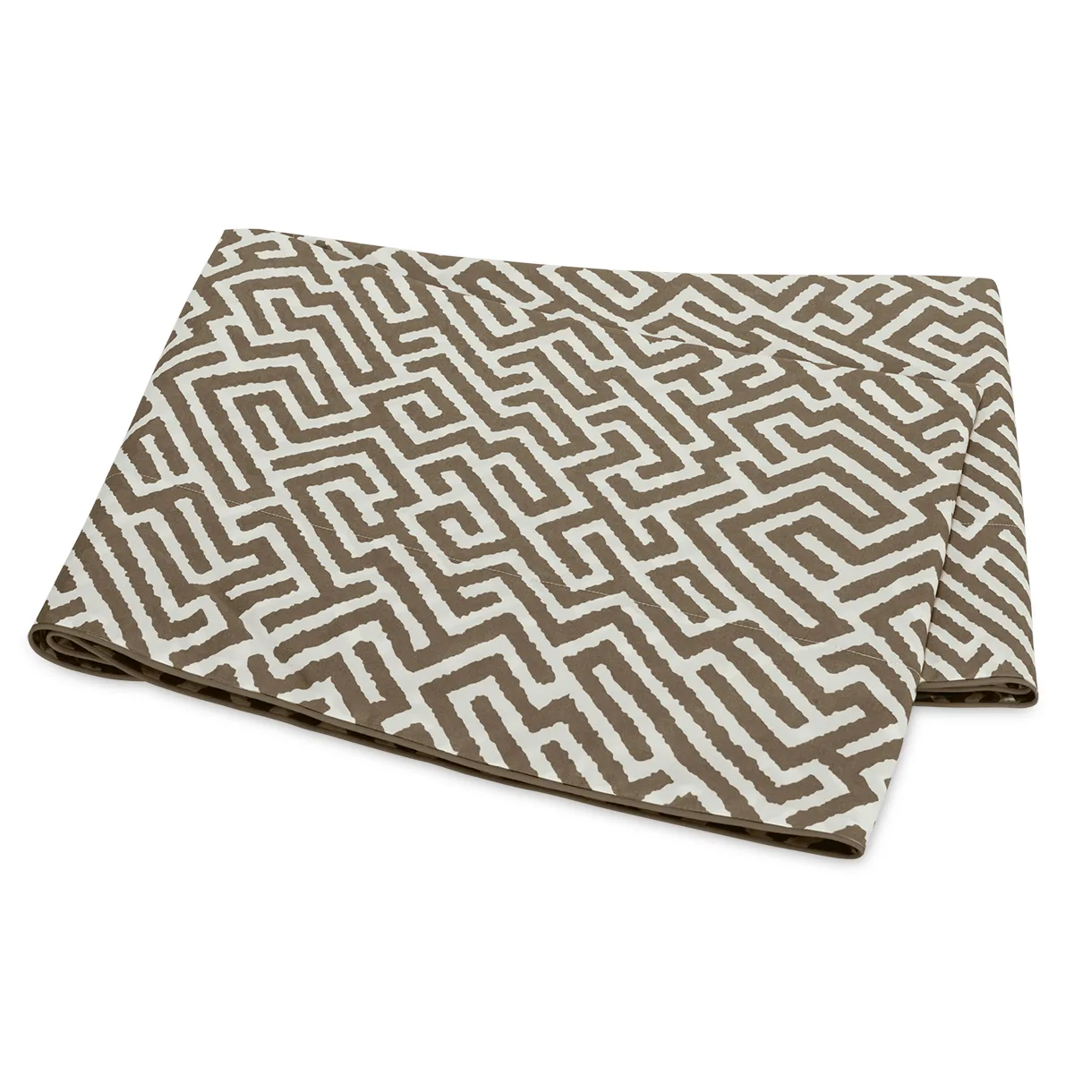 Schumacher Gabriel Flat Sheet in Mocha