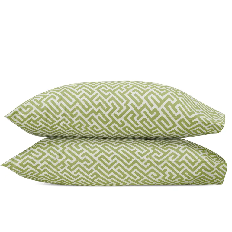 Schumacher Gabriel Pillowcase Pair in Grass