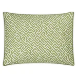 Gabriel Quilted Sham - Grass Schumacher Gabriel Quilted Sham in Grass