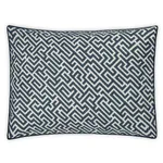 Gabriel Quilted Sham - Indigo Schumacher Gabriel Quilted Sham in Indigo