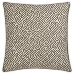 Gabriel Quilted Sham - Mocha Schumacher Gabriel Quilted Sham in Mocha