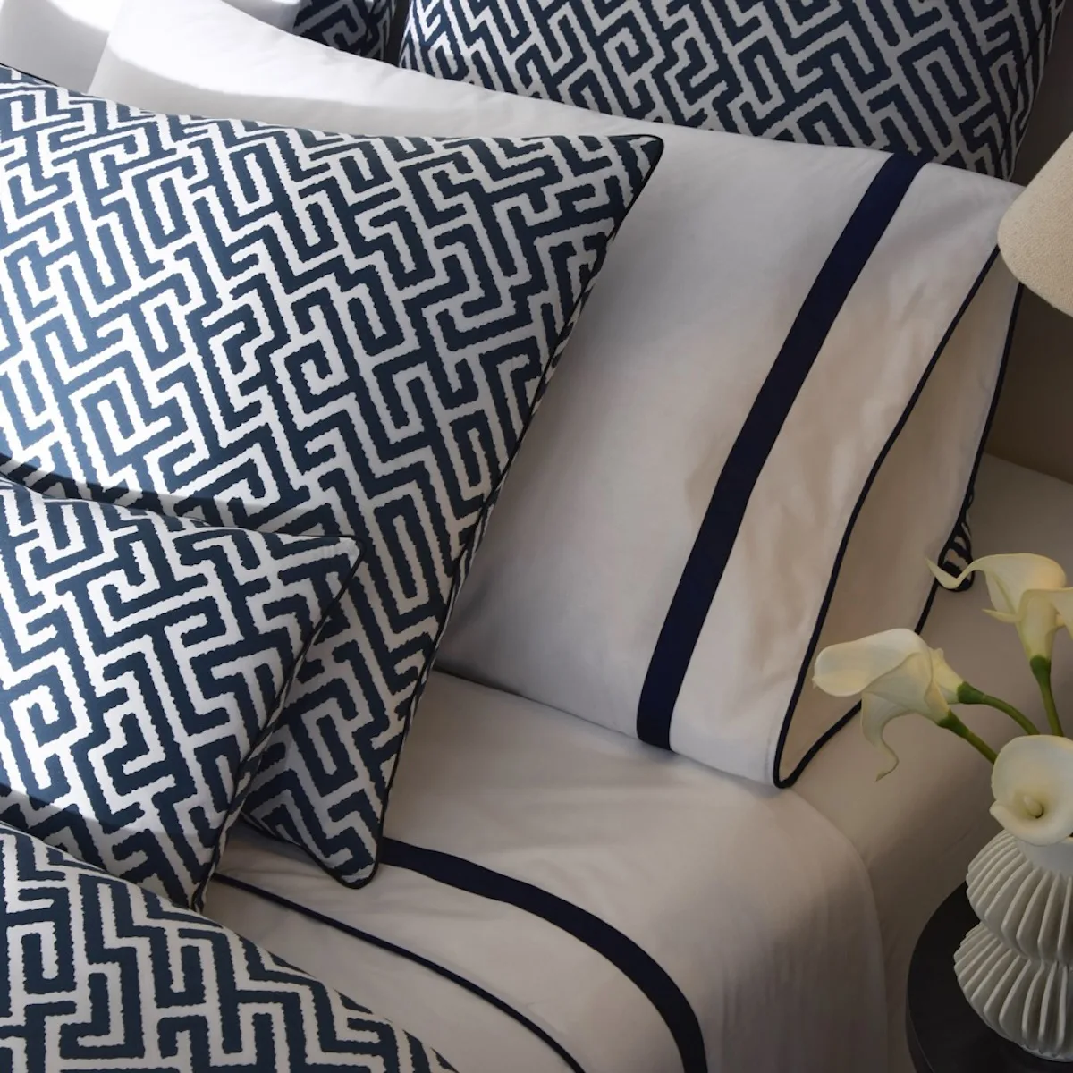 Gabriel Sham - Indigo Schumacher Gabriel Sham in Indigo