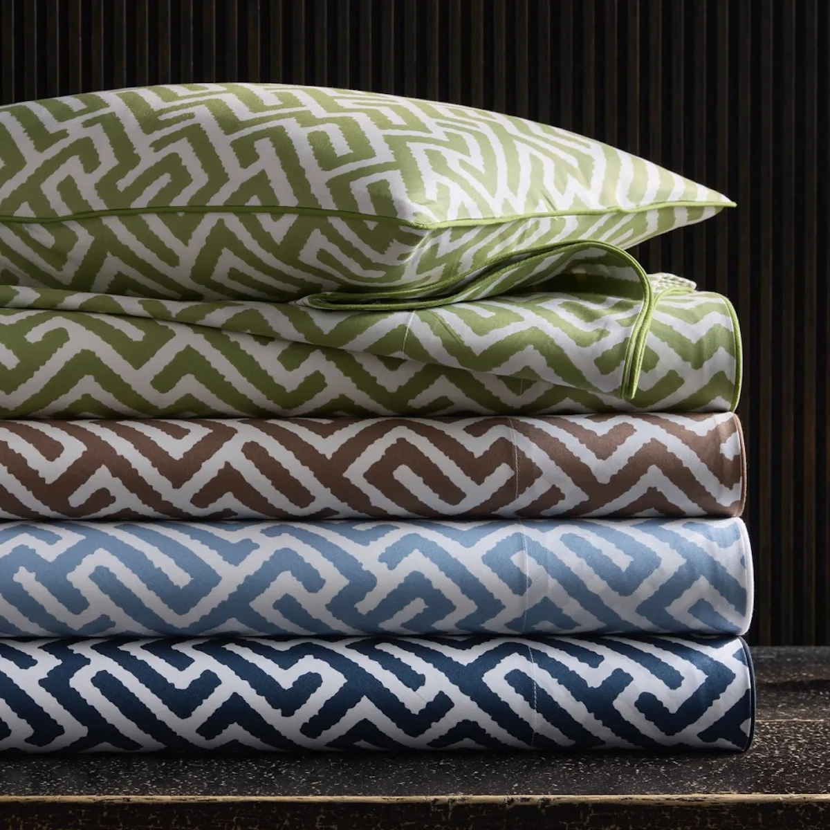 Gabriel Sham - Indigo Schumacher Gabriel Sham in Indigo