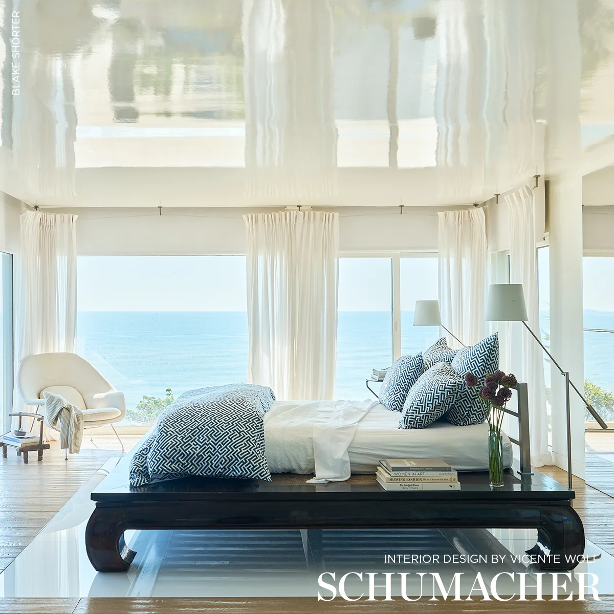 Gabriel Sham - Indigo Schumacher Gabriel Sham in Indigo