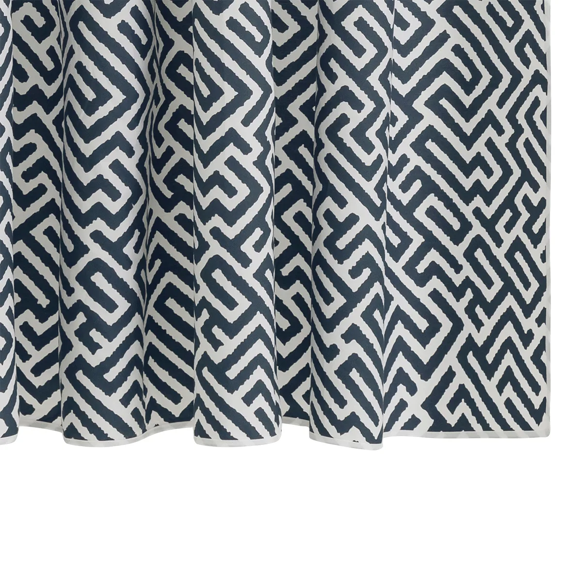 Schumacher Gabriel Shower Curtain in Indigo (MSC058SHOID)