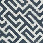 MSC058SHOID | Gabriel Shower Curtain - Indigo Schumacher Gabriel Shower Curtain in Indigo (MSC058SHOID)