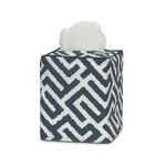 MSC058TISSUEID | Gabriel Tissue Box Cover - Indigo Schumacher Gabriel Tissue Box Cover in Indigo (MSC058TISSUEID)