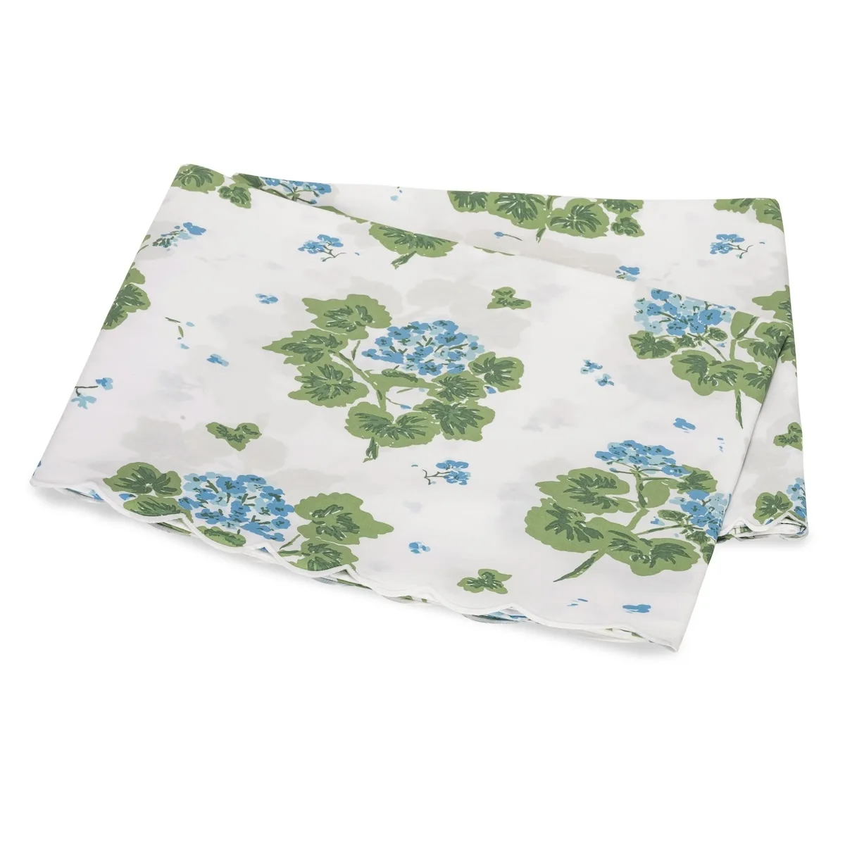 Schumacher Geranium Flat Sheet in Blue