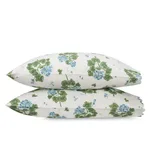 Geranium Pillowcases - Blue Schumacher Geranium Pillowcases in Blue