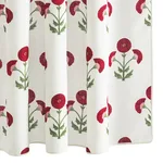 MSC045SHO1C | Gisele Shower Curtain - Scarlet Schumacher Gisele Shower Curtain in Scarlet (MSC045SHO1C)