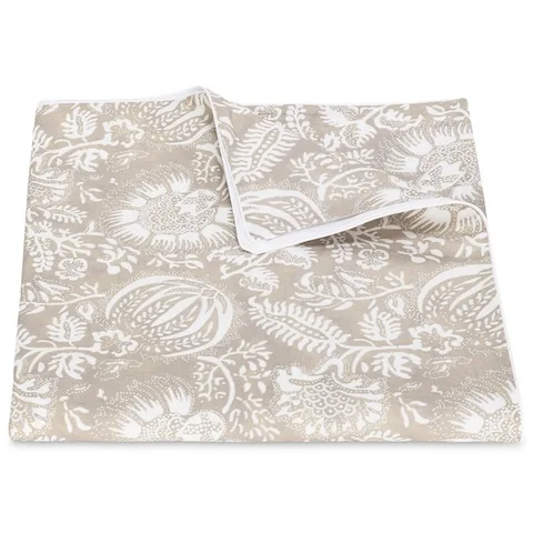 Schumacher Granada Duvet Cover in Dune