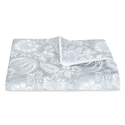 Schumacher Granada Duvet Cover in Hazy Blue