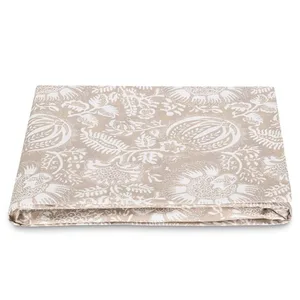 Schumacher Granada Fitted Sheet in Dune