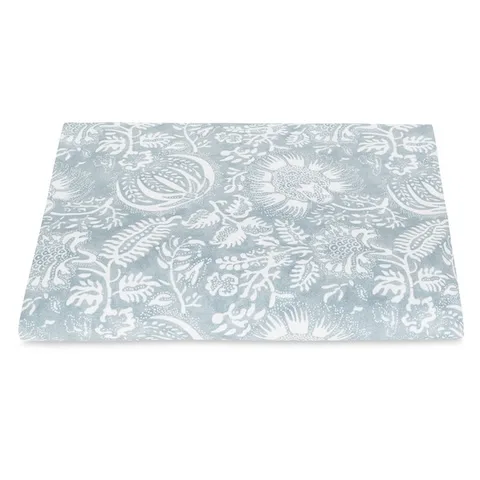 Schumacher Granada Fitted Sheet in Hazy Blue