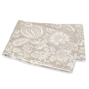 Schumacher Granada Flat Sheet in Dune