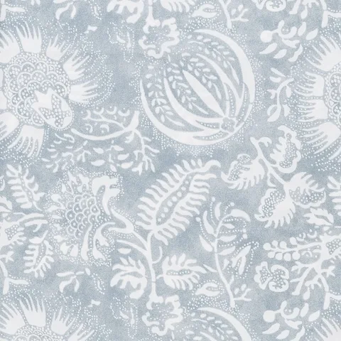 Schumacher Granada Pillowcases in Hazy Blue