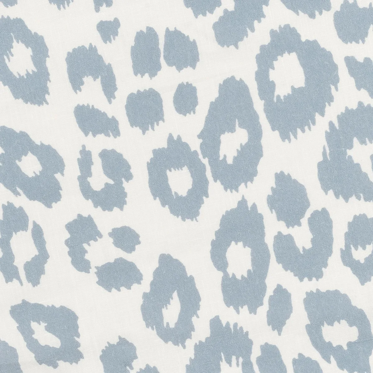 Schumacher Iconic Leopard Guest Towel Set in Sky (MSC022GTOW2SY)