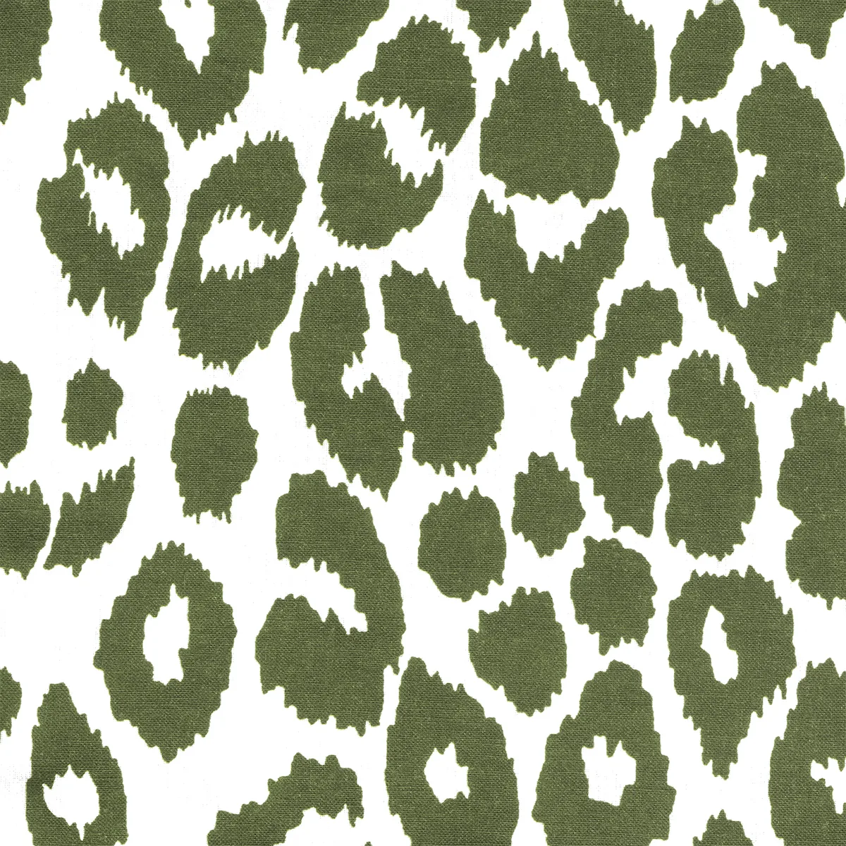 Schumacher Iconic Leopard Tissue Box Cover in Green (MSC022TISSUERG)