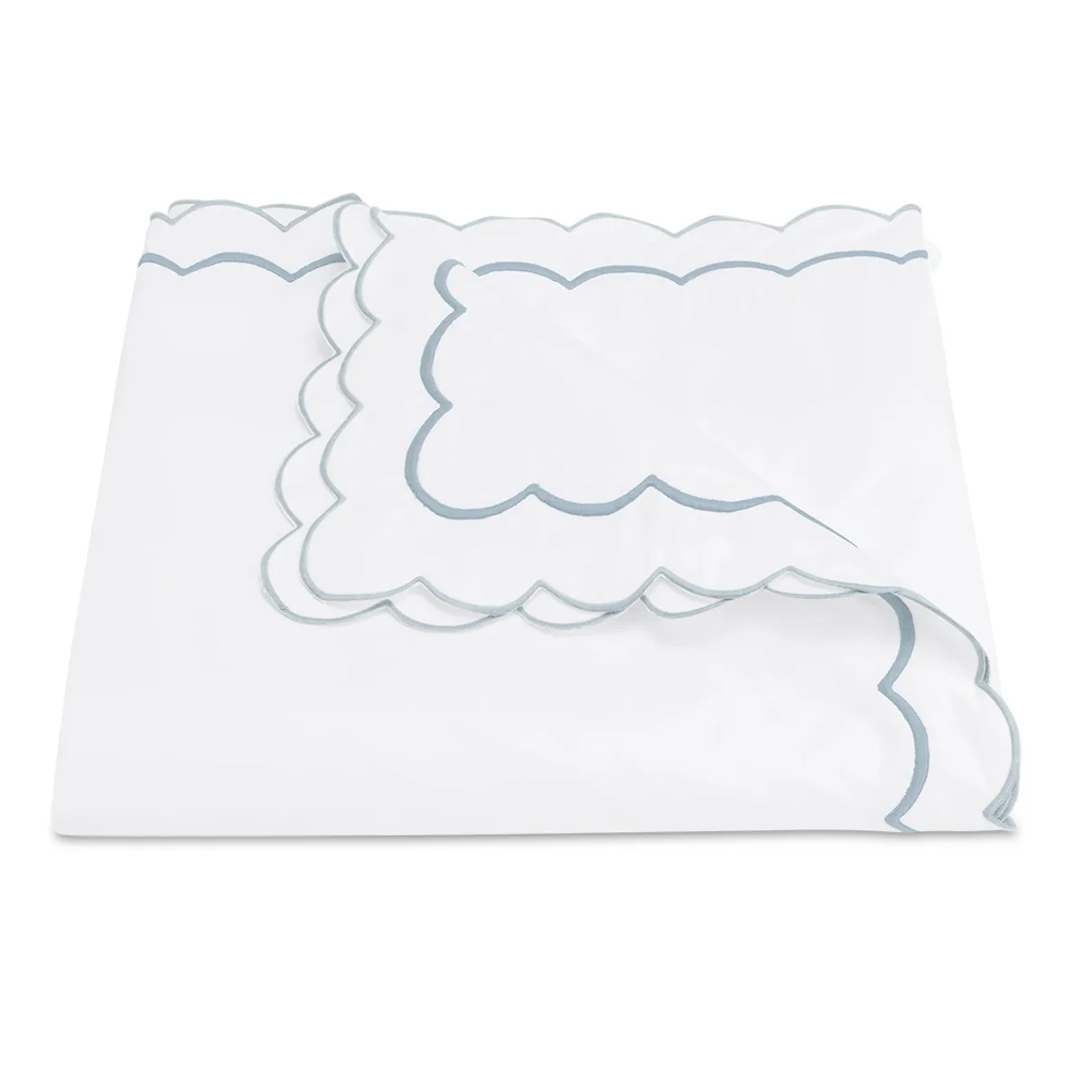 Schumacher India Duvet Cover in Pool