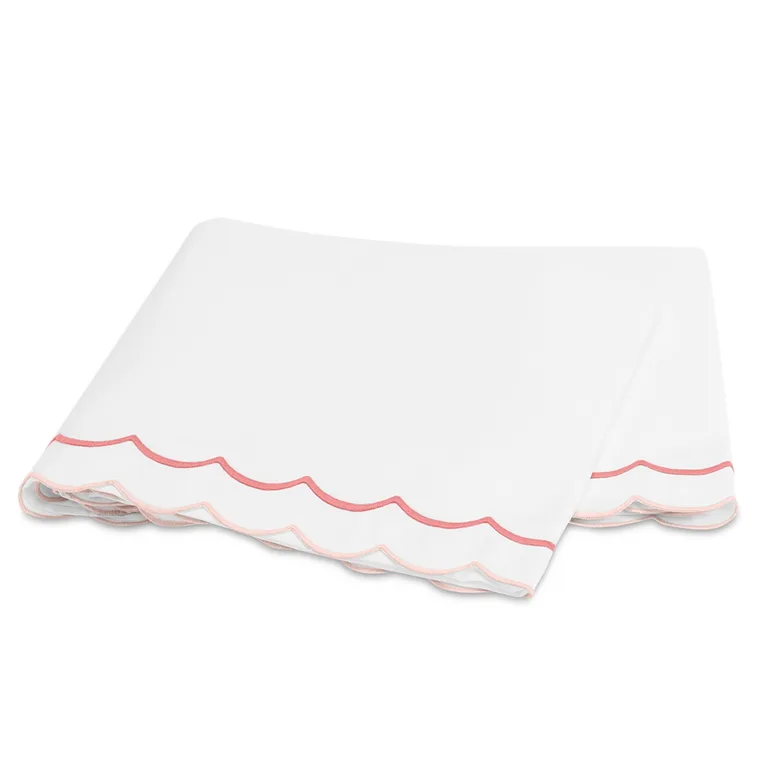 Schumacher India Flat Sheet in Blush