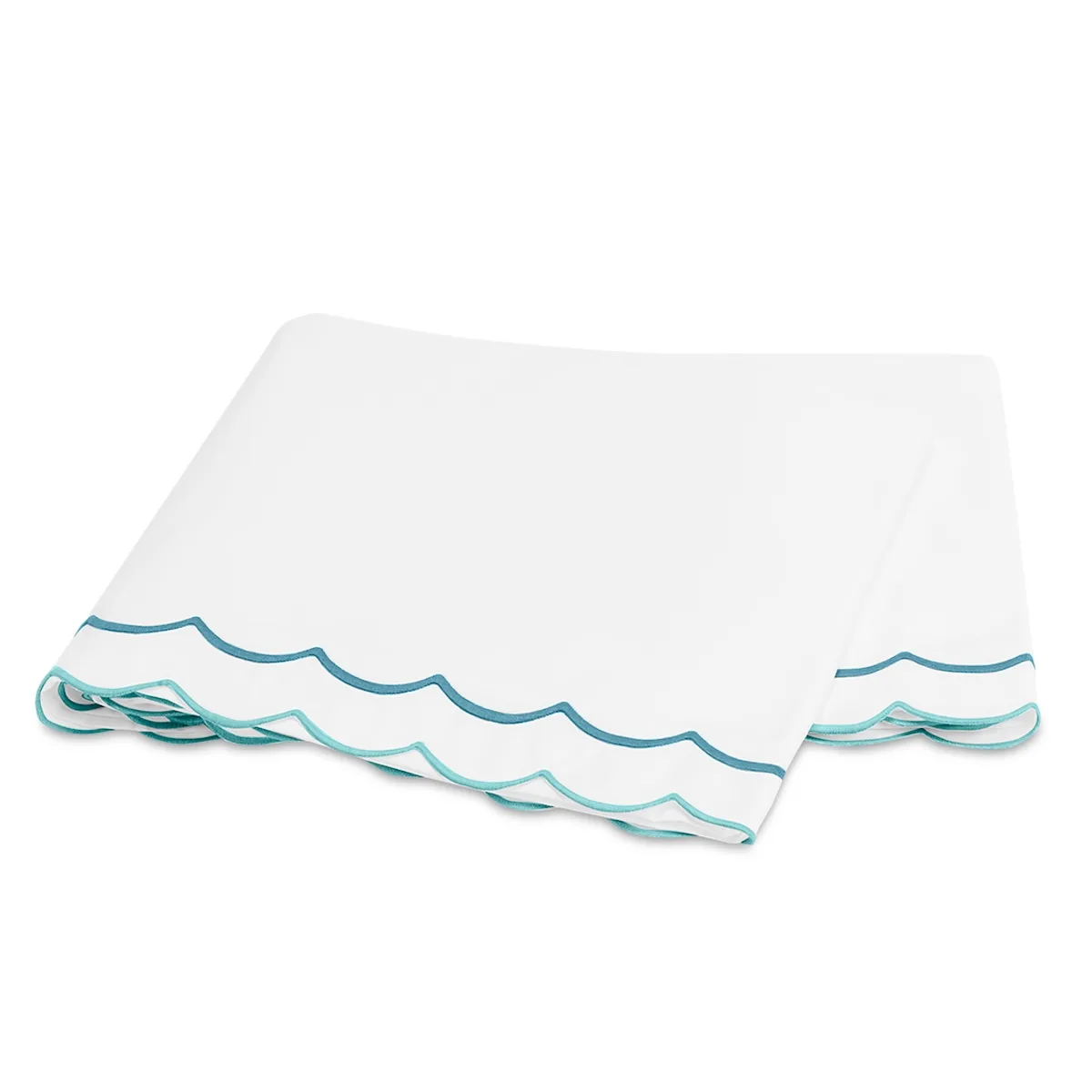 Schumacher India Flat Sheet in Cerulean