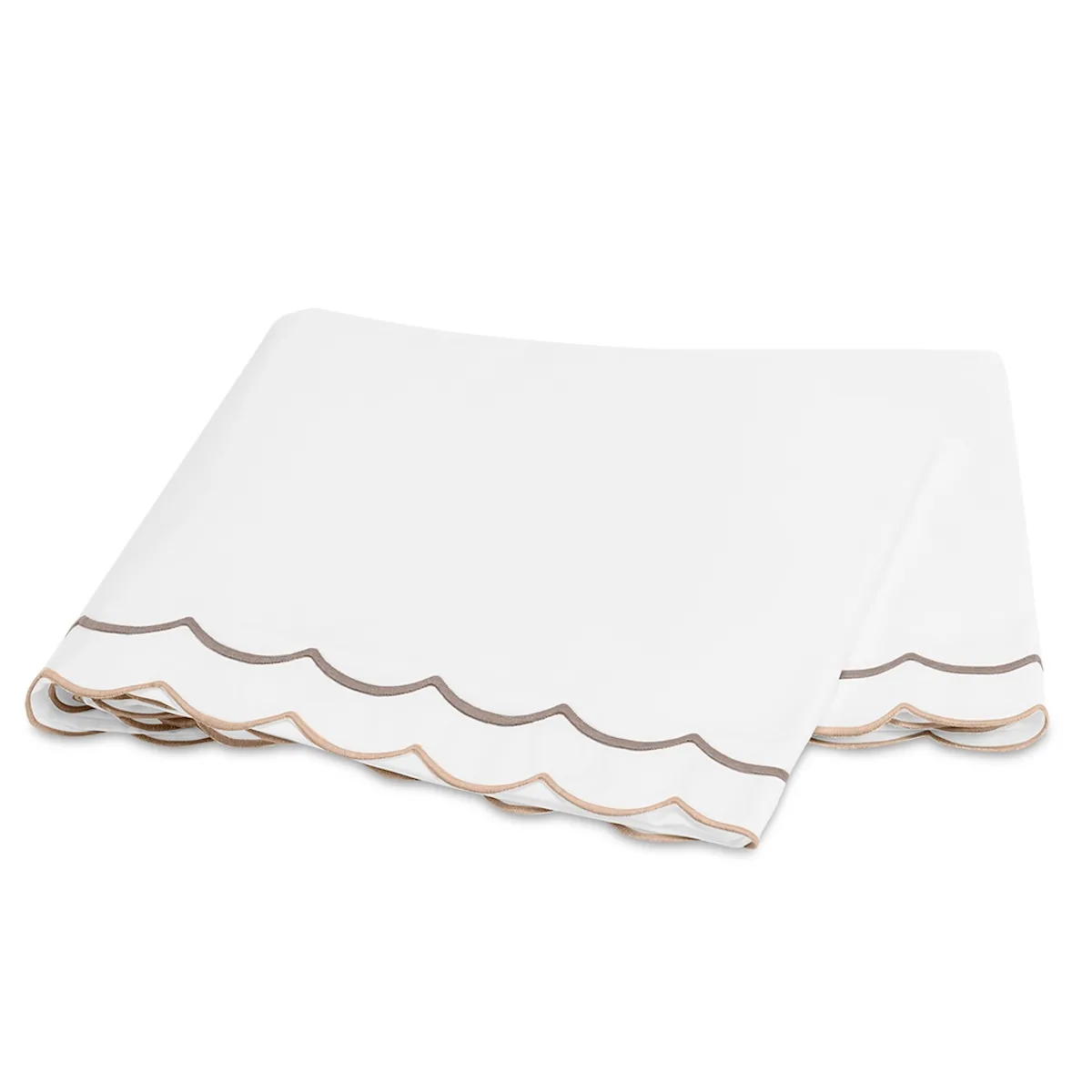 Schumacher India Flat Sheet in Driftwood