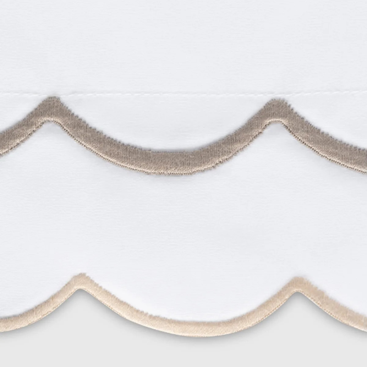 Schumacher India Flat Sheet in Driftwood