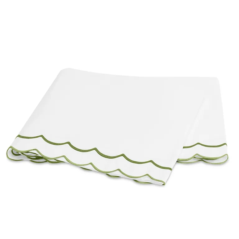 Schumacher India Flat Sheet in Grass