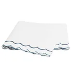 India Flat Sheet - Hazy Blue Schumacher India Flat Sheet in Hazy Blue