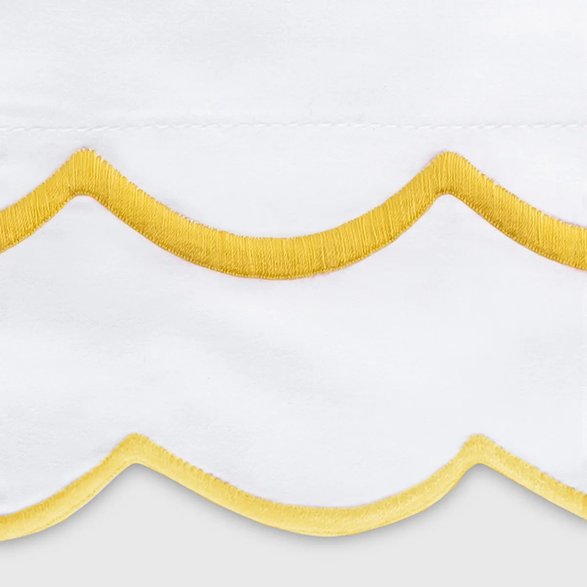 Schumacher India Flat Sheet in Lemon