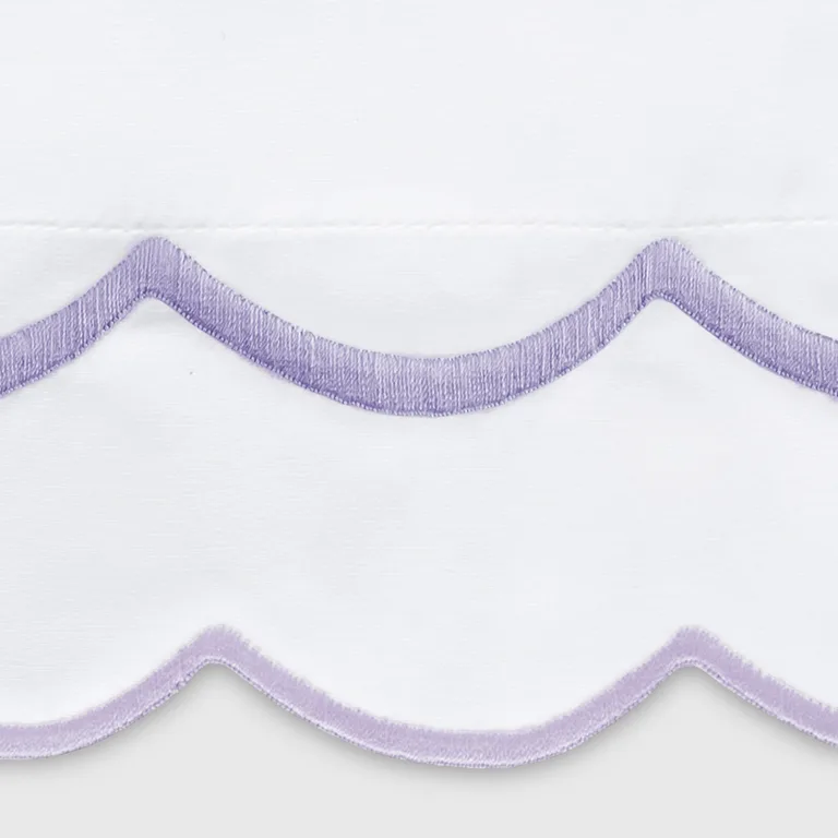 Schumacher India Flat Sheet in Lilac