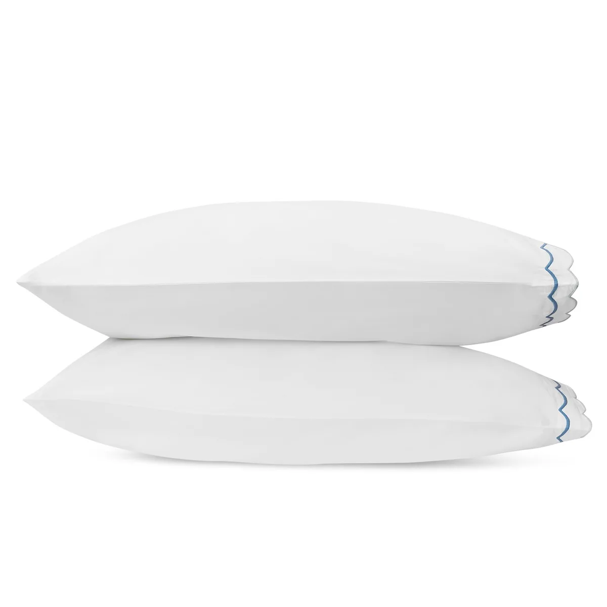 Schumacher India Pillowcase Pair in Azure