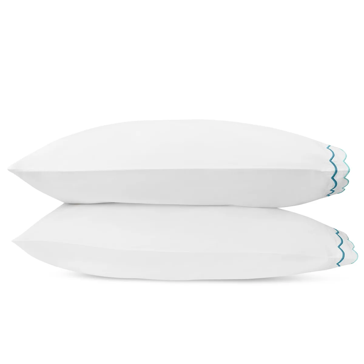 Schumacher India Pillowcase Pair in Cerulean