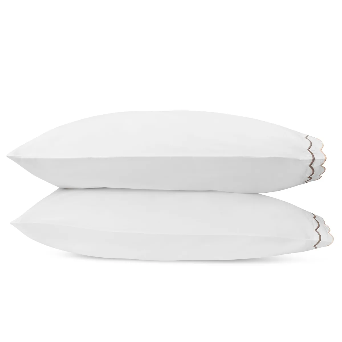 Schumacher India Pillowcase Pair in Driftwood