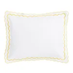 India Sham - Lemon Schumacher India Sham in Lemon