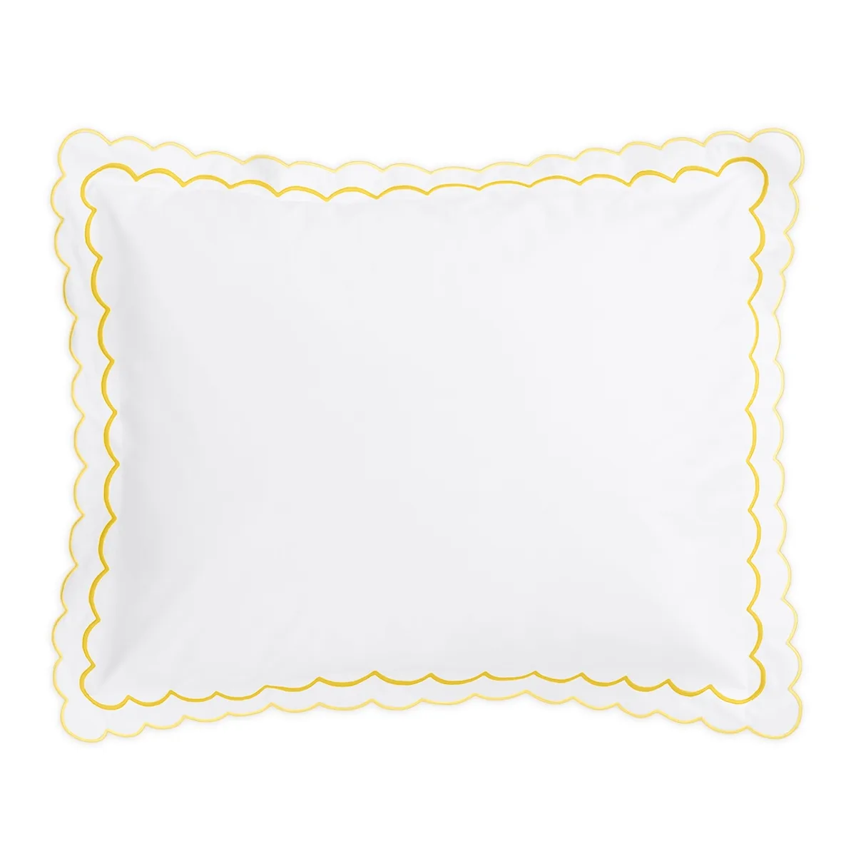 Schumacher India Sham in Lemon