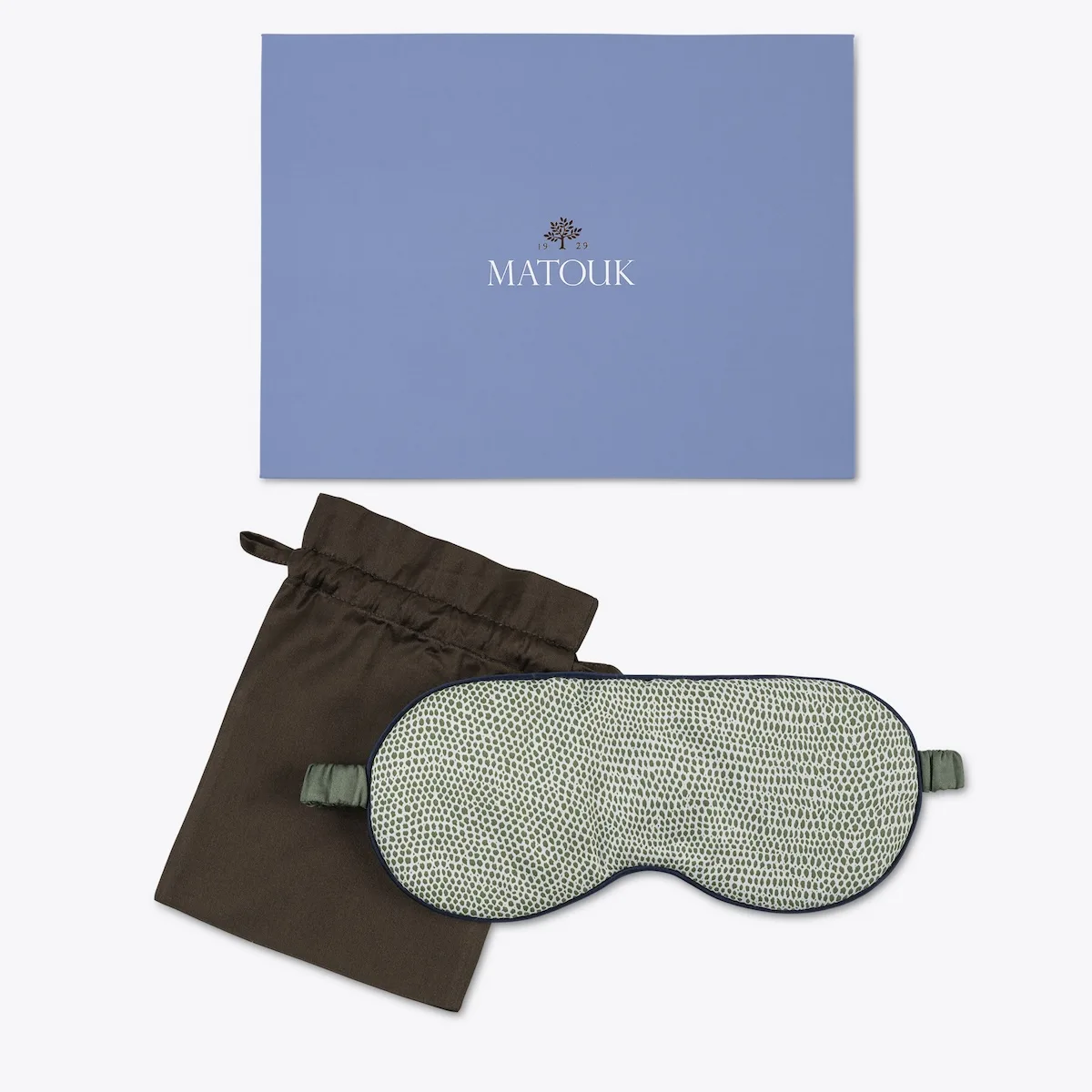 Schumacher Jasper Sleep Mask in Green (M243SMSKRG)