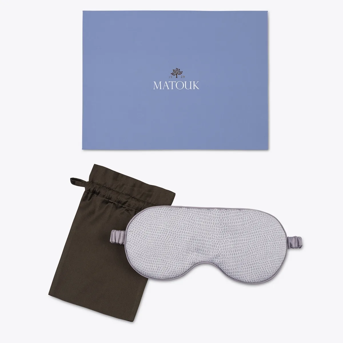 Schumacher Jasper Sleep Mask in Violet (M243SMSKVT)