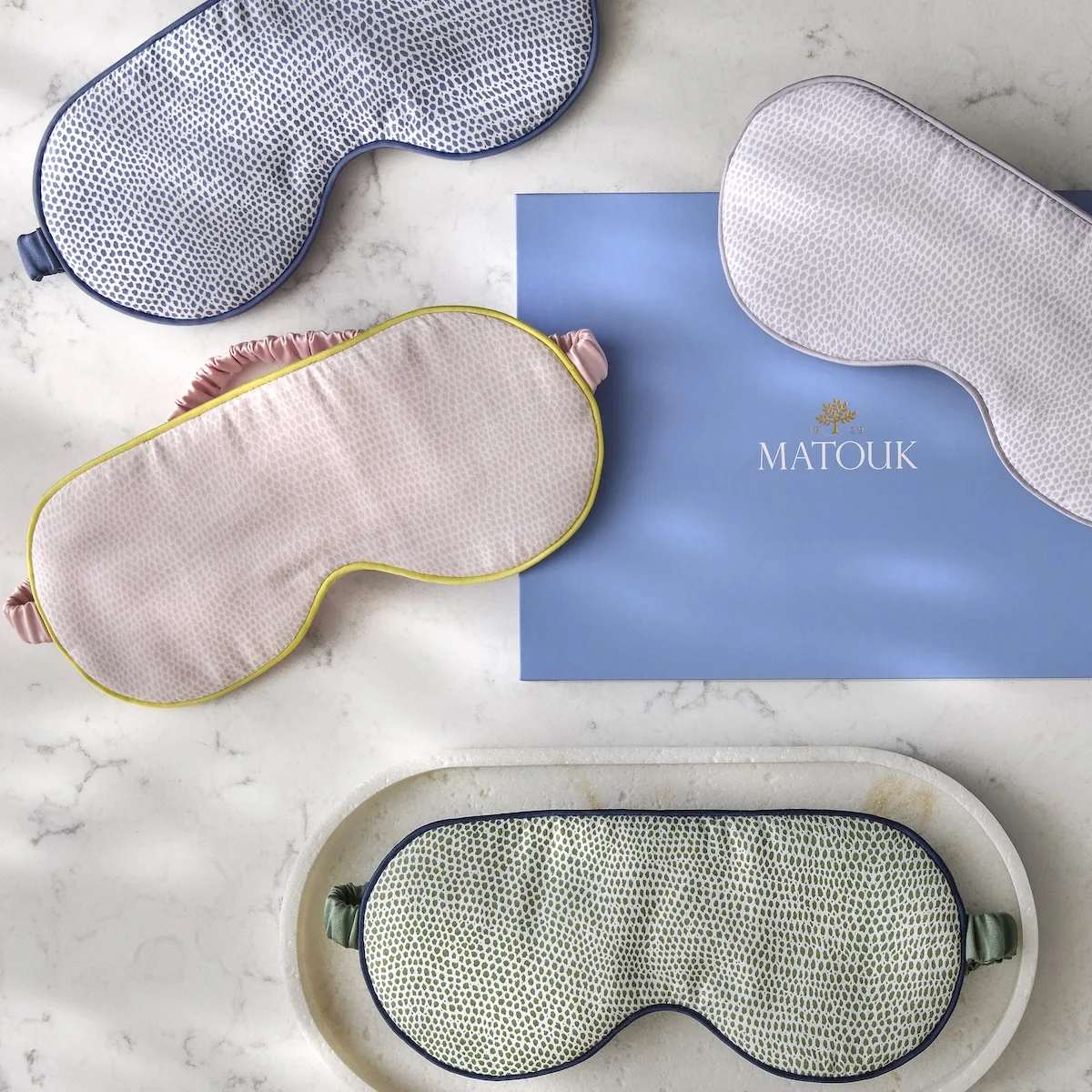 M243SMSKVT | Jasper Sleep Mask - Violet Schumacher Jasper Sleep Mask in Violet (M243SMSKVT)