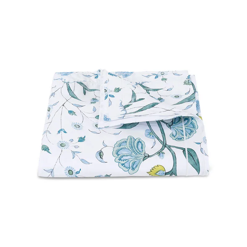 Schumacher Khilana Duvet Cover in Blue