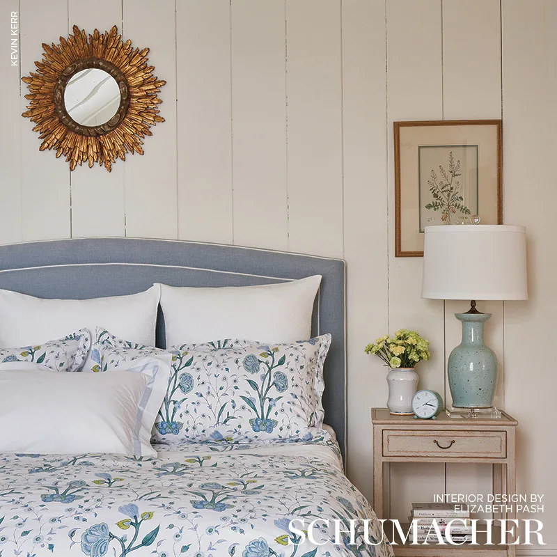 Khilana Sham - Blue Schumacher Khilana Sham in Blue