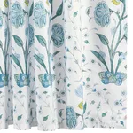 MSC011SHOBL | Khilana Shower Curtain - Blue Schumacher Khilana Shower Curtain in Blue (MSC011SHOBL)
